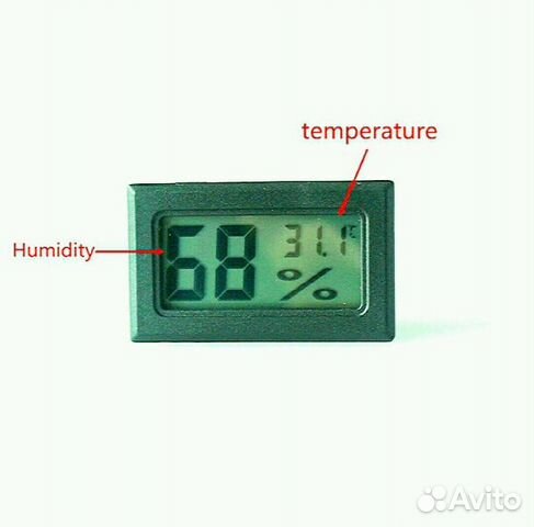 Гигрометр+термометр
