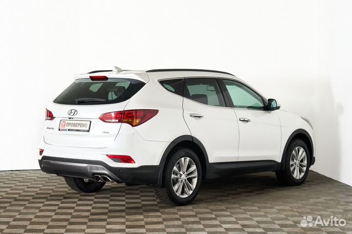 Hyundai Santa Fe 2.4 AT, 2017, 78 000 км