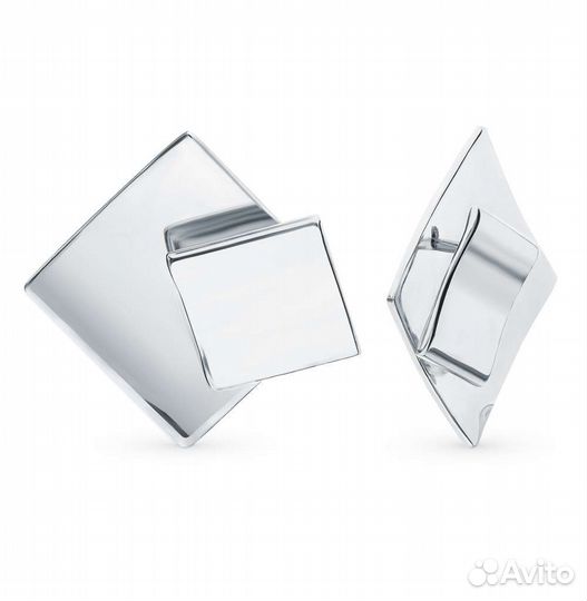 Серьги серебро