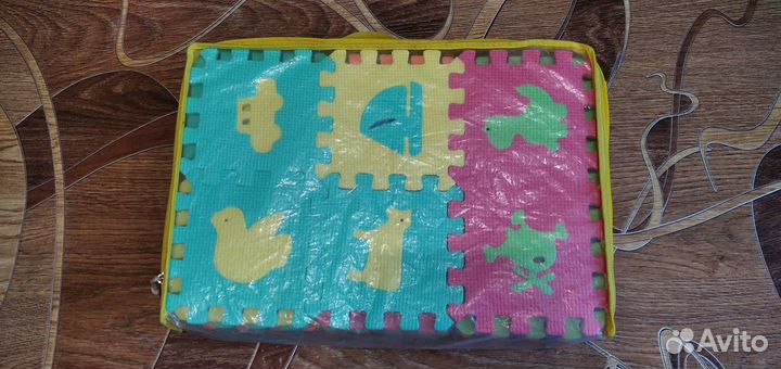 Развивающий коврик пазл