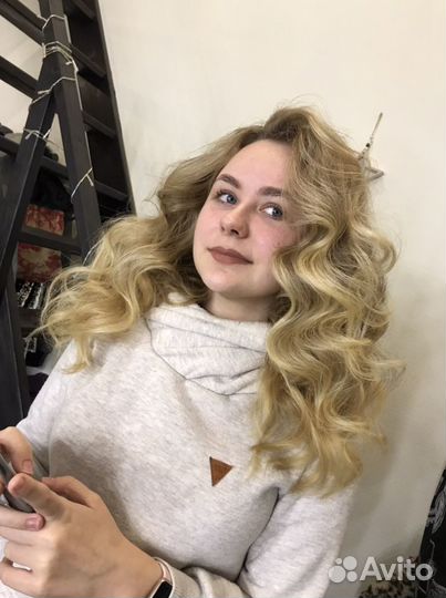 Создание причёски