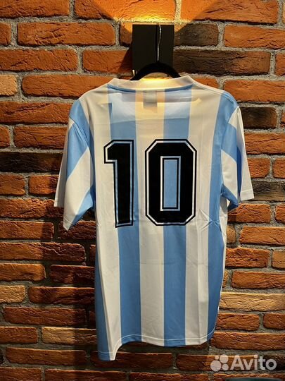 Футболка сборная Аргентины 1986 Марадона