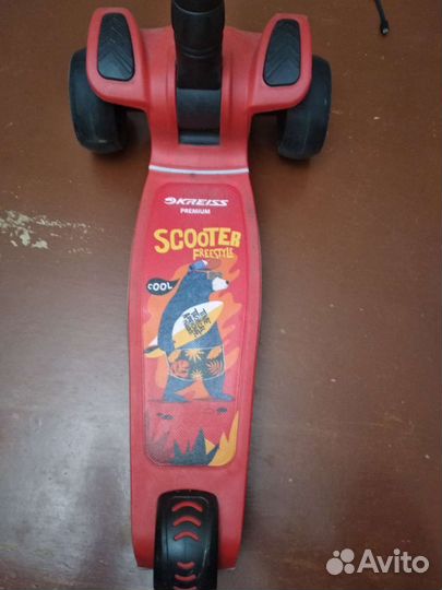 Самокат трёхколёсный детский