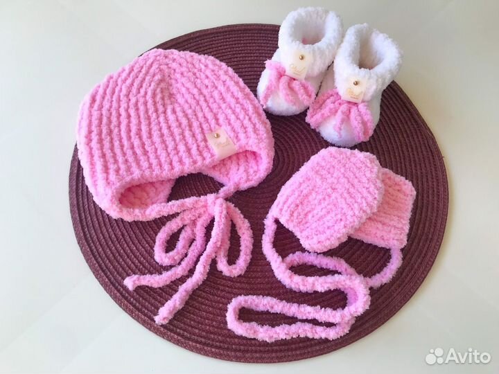 Комбинезон плюшевый для девочки