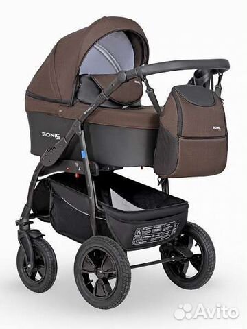 Коляска sonic Plus 3в1 verdi