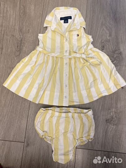 Костюм для девочки 6-9 m Tommy Hilfiger