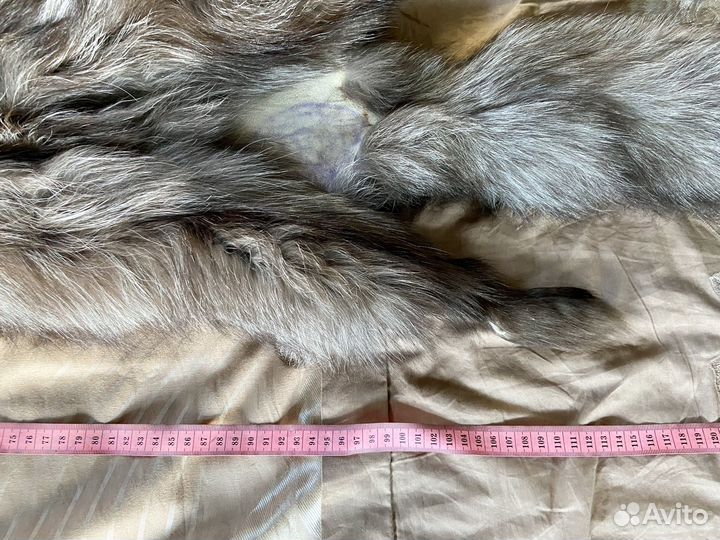 Шкурка животного лиса-песец