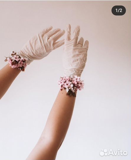 Перчатки нитриловые Benovy