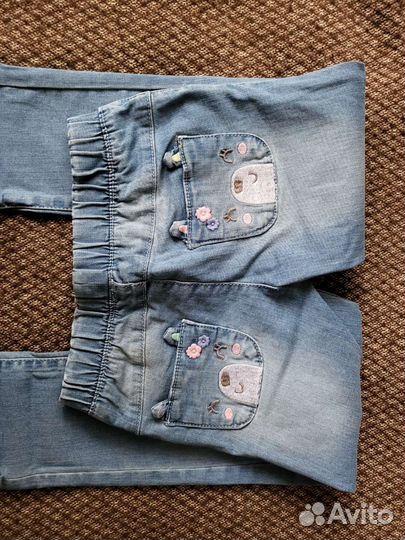 Новые джинсы для девочки