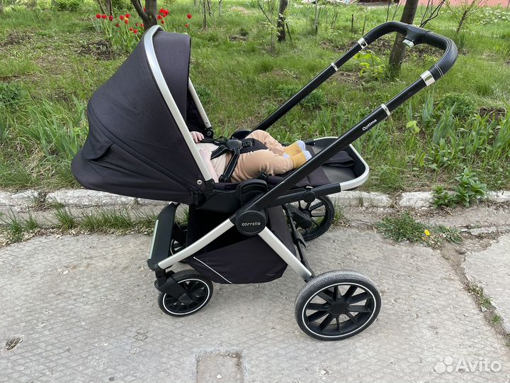 Коляска для новорожденных 2в1