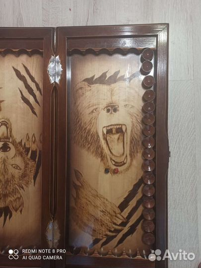 Нарды резные