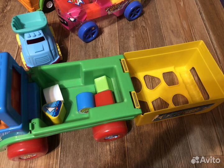 Детские машинки игрушки пакетом