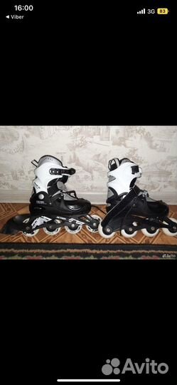 Роликовые коньки детские раздвижные