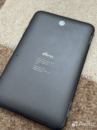 Планшет ritmix rmd 757