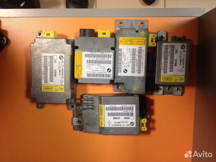 Датчик SRS удара на BMW 7 E65