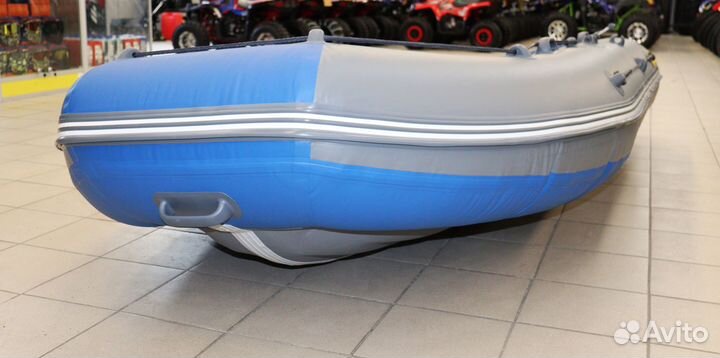 Лодка драккар 3400 нднд hant-PRO синяя