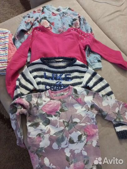 Пакет вещей для девочки 128-134р