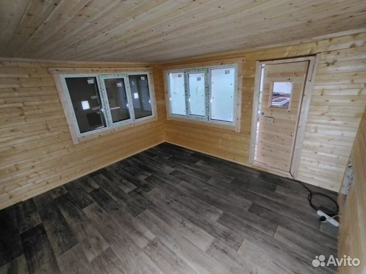 Готовые бани из бруса