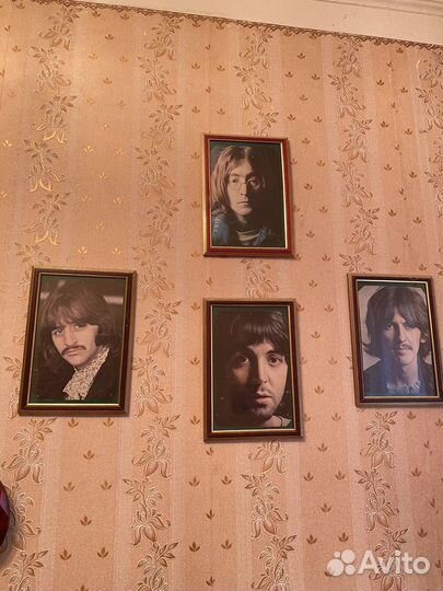 Портрет the beatles