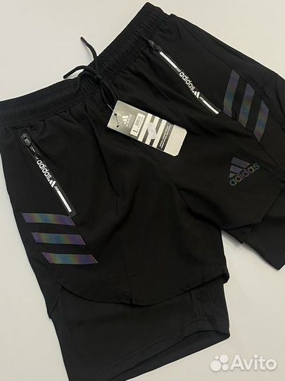 Шорты Adidas рефлективные специальные M XL