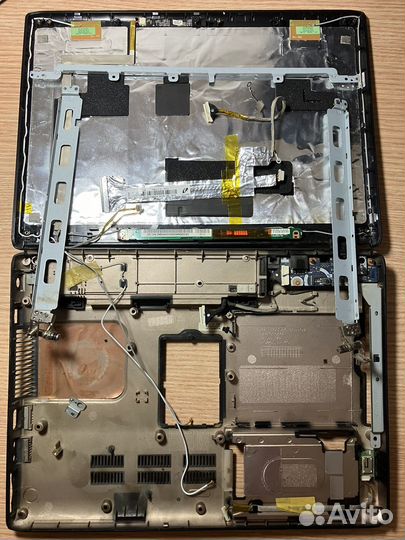 Ноутбук Samsung r410 в разборе