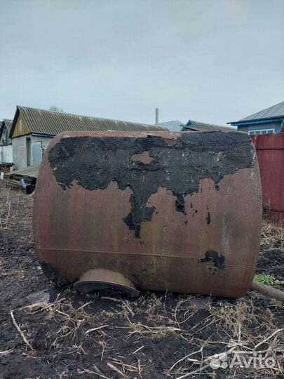 Бочка металлическая