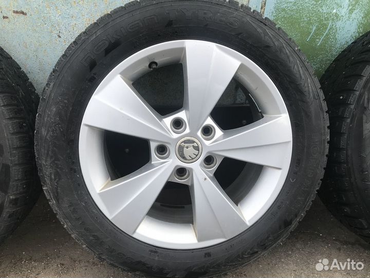 Колеса в сборе r16 skoda Octavia a7 Колёса