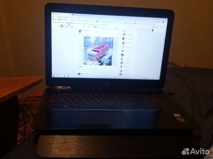 Игровой Ноутбук HP Pavilion Gaming 15-bc409ur