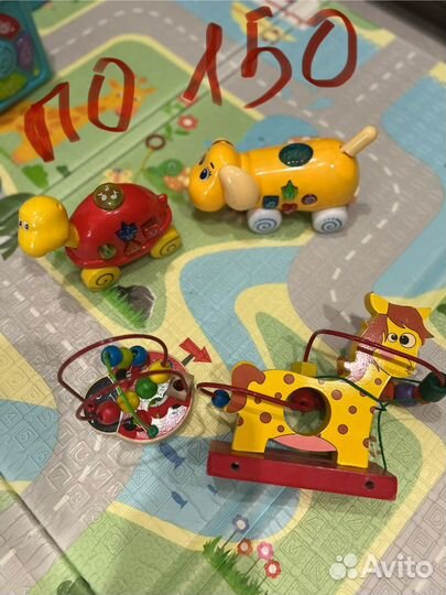 Детские игрушки для малышей пакетом