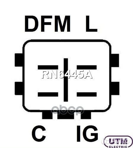 Регулятор генератора RN6445A Utm