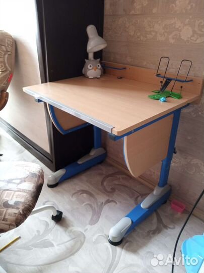 Растущая парта и стул бу