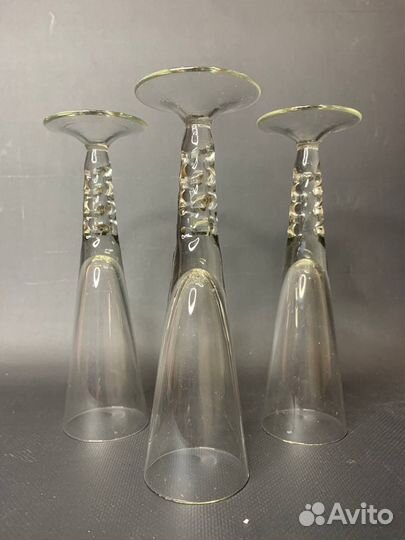 Коллекционные фужеры Первомайский СССР