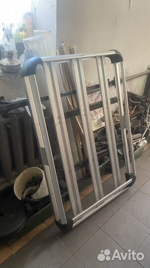 Багажник корзина на крышу алюминиевый