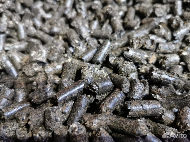 Топливные пеллеты из лузги подсолнечника