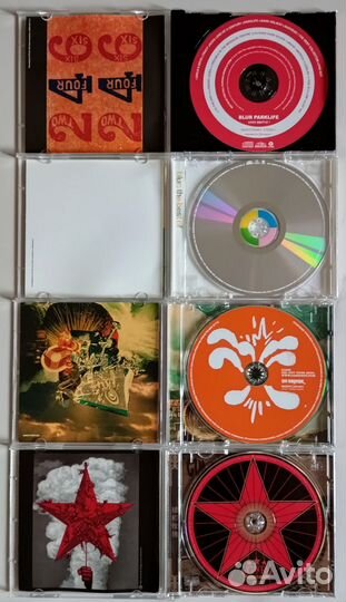 Музыка на CD, рок, 8 альбомов