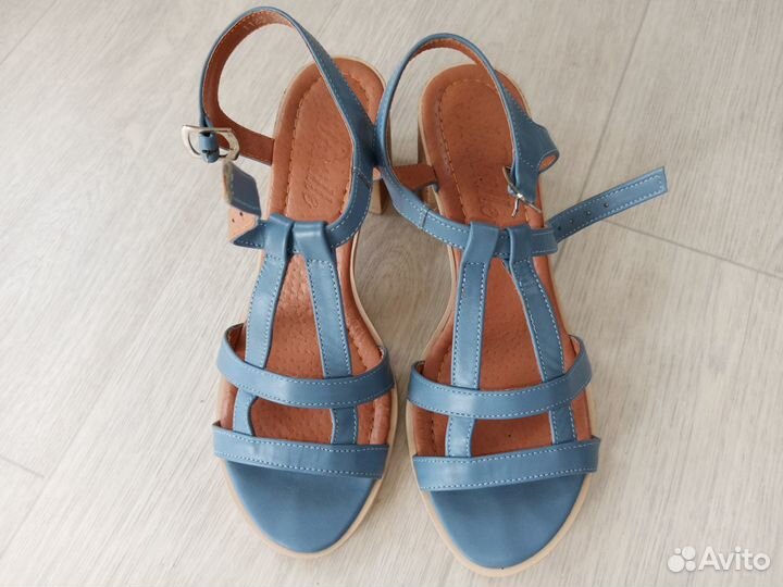 Босоножки жен., 38р., новые, нат.кожа, Nastille