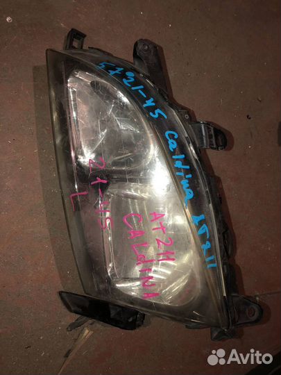 Фара Toyota Caldina AT211