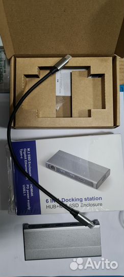 Док станция, Hdmi, M2 SSD подходит на Macbook