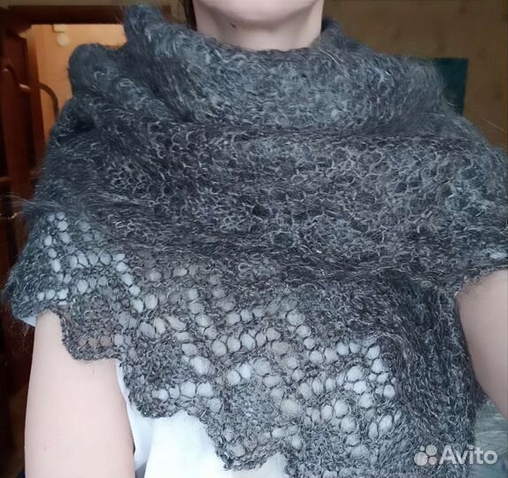 Шаль из козьего пуха