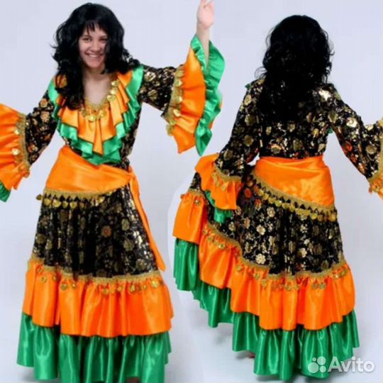 Русский народный костюм 40-52 размер прокат