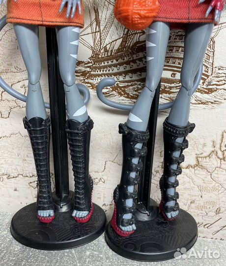 Куклы монстер хай Пурсифона и Мяулодия