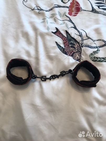 Мягкие наручники и ошейник для фотосессий