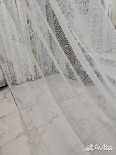 Тюль дождик