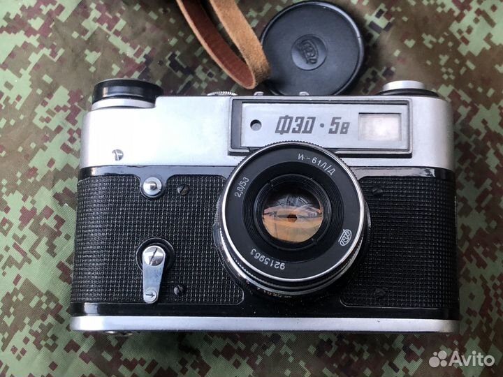 Фотоаппарат фэд 5в СССР рабочий проверен