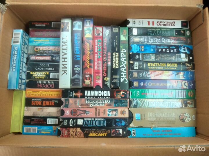 Видеокассеты подборка ок. 100 шт. лицензия и др