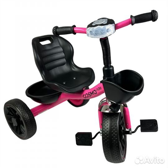 Детский 3х колесный велосипед. С ручкой и без