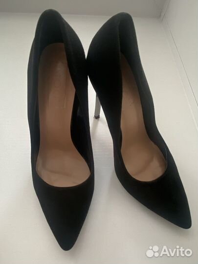 Туфли лодочки черные 37