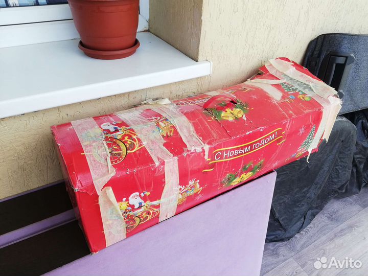 Елка новогодняя искусственная бу