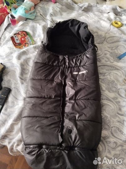 Зимний конверт в коляску