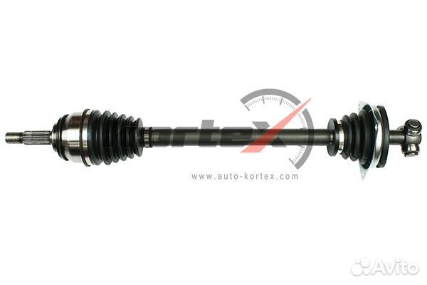 Вал приводной renault logan левый KVJ408